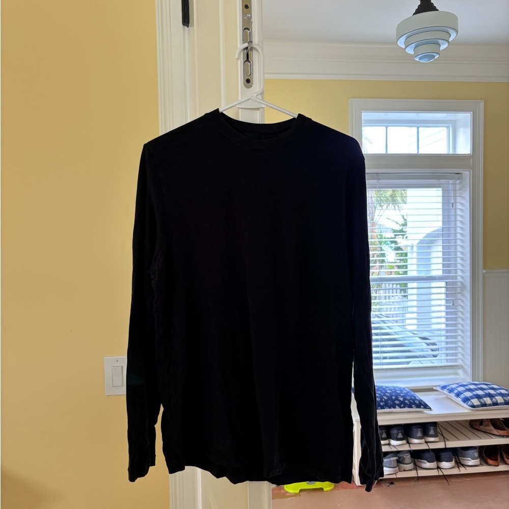 skims long-sleeve boyfriend tee